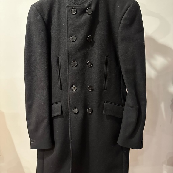 Versace wool coat (Size 34, fits like a Small to Medium) - Picture 4 of 13